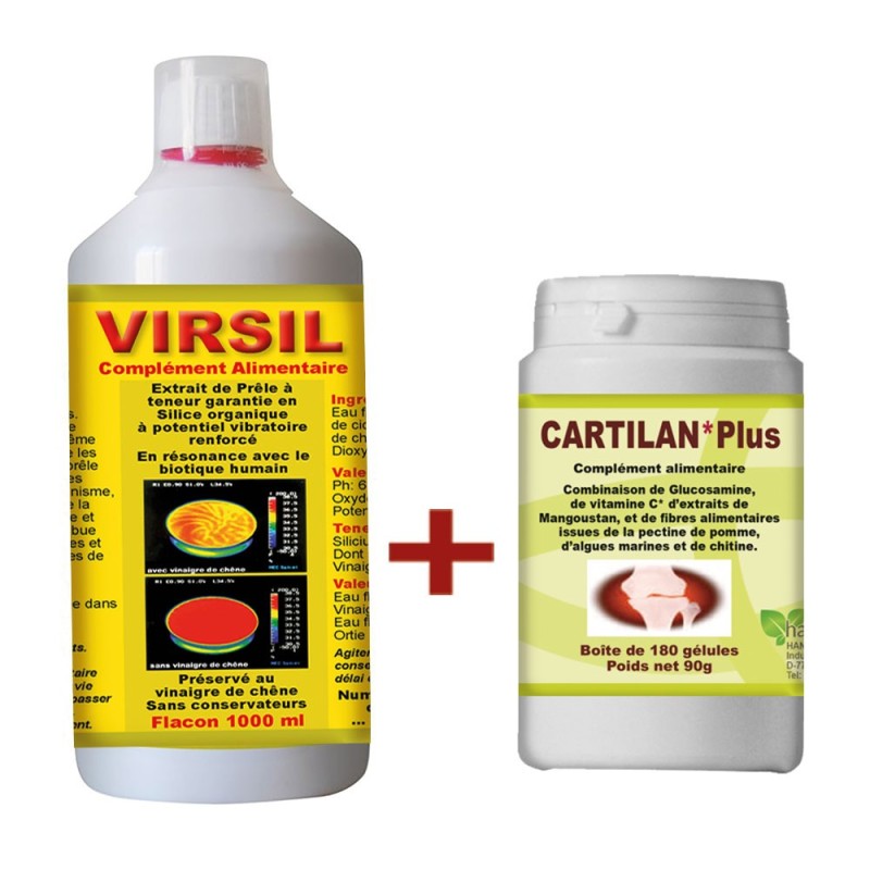 Kit de VIRSIL + CARTILAN PLUS