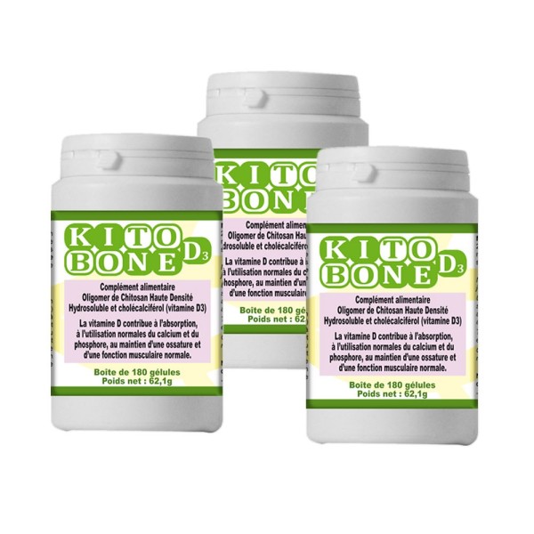 KITOBONE Lot de 3 boites