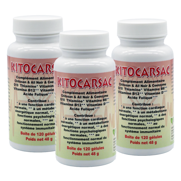 KITOCARSAC Lot de 3 boîtes