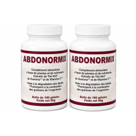 ABDONORMIX Lot de 2 boîtes