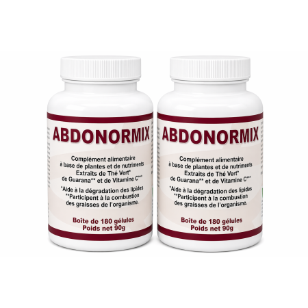 ABDONORMIX Lot de 2 boîtes