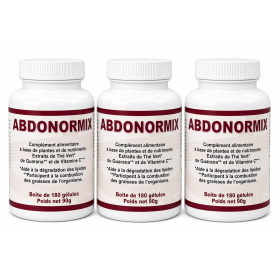 ABDONORMIX Lot de 3 boîtes